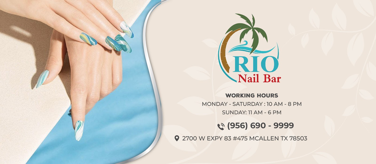 Rio Nail Bar logo